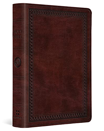 ESV Value Large Print Compact Bible: English Standard Version, Mahogany, Trutone, Border, Value Bible von Crossway Books